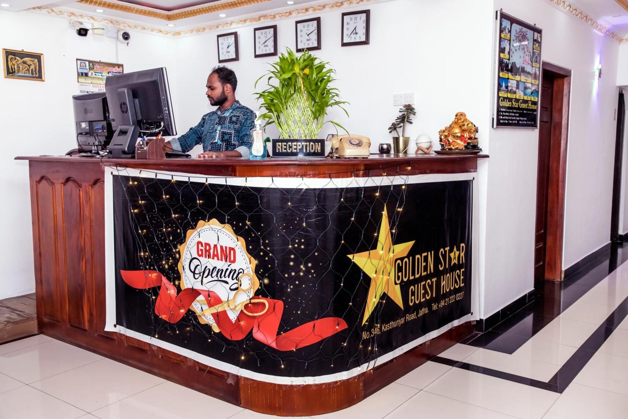 Golden Star Guest House Jaffna Buitenkant foto